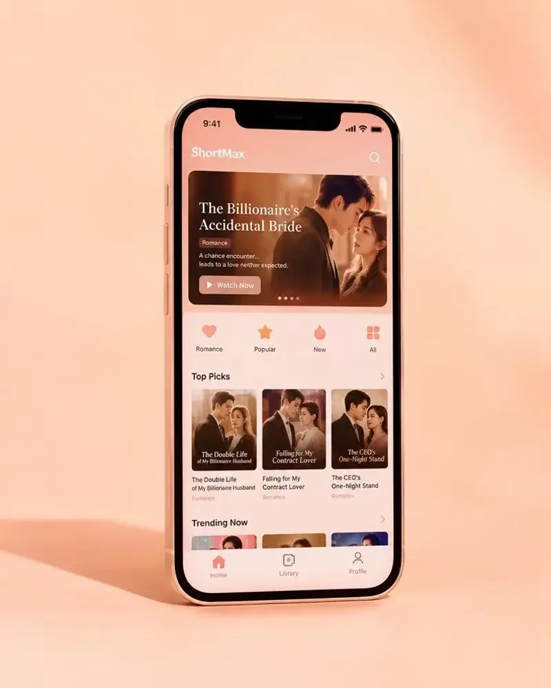 红果热门短剧APP甜宠短剧首页界面