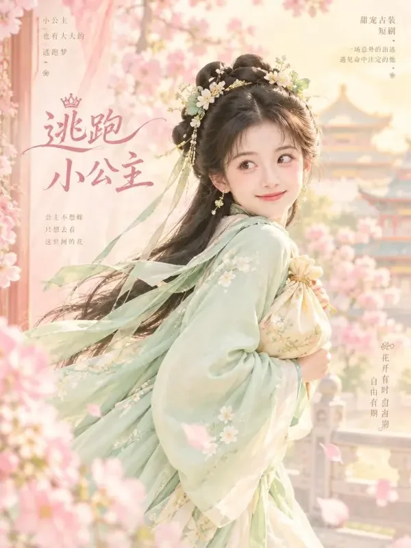 落跑王妃很甜封面 - 红果热门短剧古风甜宠